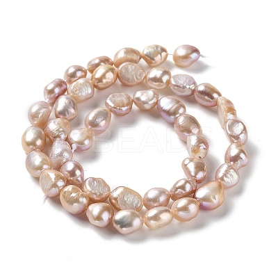 Natural Keshi Pearl Beads Strands PEAR-Z002-26-1