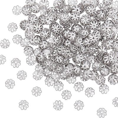 304 Stainless Steel Bead Caps STAS-UN0013-66P-1