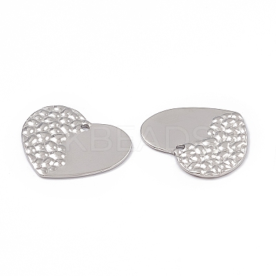 Non-Tarnish 304 Stainless Steel Pendants STAS-B031-17P-1