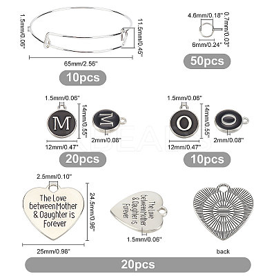 DIY Bangle Making Kits DIY-PH0003-74-1