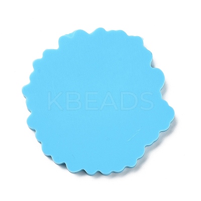 DIY Pet Theme Sunflower with Paw Print Pendant Silicone Molds LS-SIMO-H010-04-1