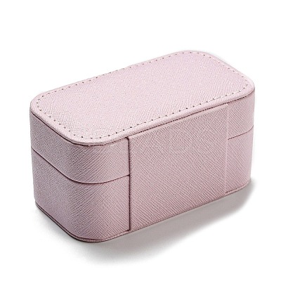 PU Imitation Leather Jewelry Box LBOX-E001-01B-1