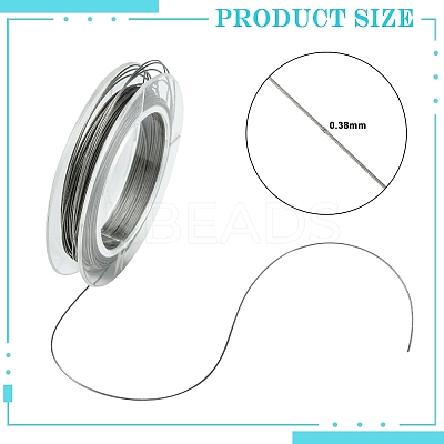 Tarnish Resistant Tail Wire LS-TWIR-S001-0.38mm-02-1