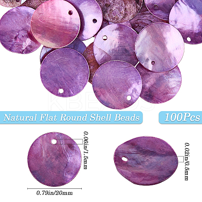 Natural Akoya Shell Pendants BSHE-BBC0001-05B-01-1