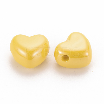 Opaque Acrylic European Beads MACR-S372-03B-81-1