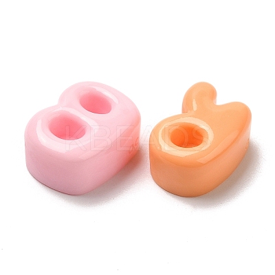 Opaque Resin Cabochons RESI-K027-02-1