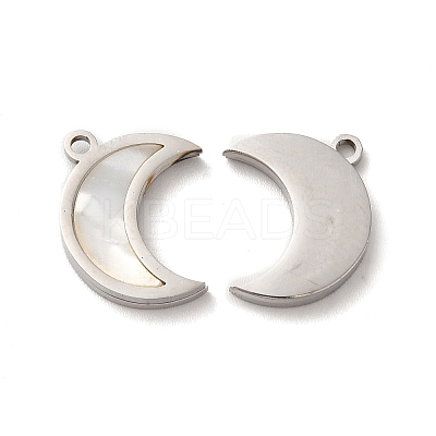 304 Stainless Steel Pendants STAS-A080-13P-1