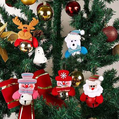 8Pcs Christmas Bells JX064A-1