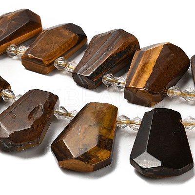 Natural Tiger Eye Beads Strands G-H078-A03-01-1
