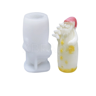3D Christmas Santa Claus DIY Candle Silicone Molds LS-CAND-B002-07-1