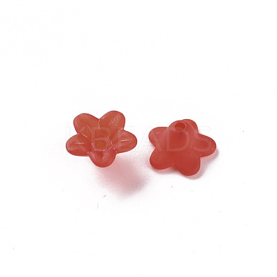 Transparent Acrylic Beads PL554-01-1