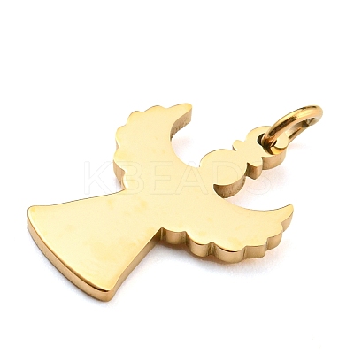 304 Stainless Steel Pendants STAS-A087-01G-1