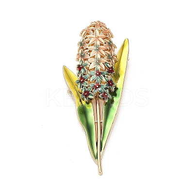 Flower Enamel Pins JEWB-A034-05G-02-1