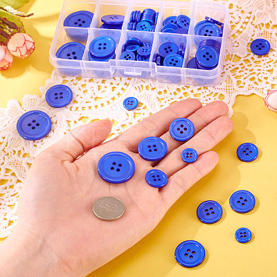 4-Hole Resin Buttons RESI-TA0004-11B-03-1