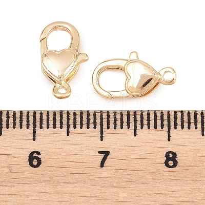 Brass Lobster Claw Clasps KK-H287-08H-G-1