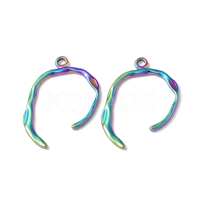 Ion Plating(IP) 304 Stainless Steel Pendants STAS-C066-22M-1
