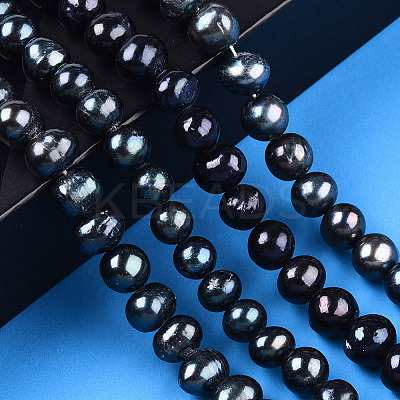 Natural Cultured Freshwater Pearl Beads Strands PEAR-N013-07G-1