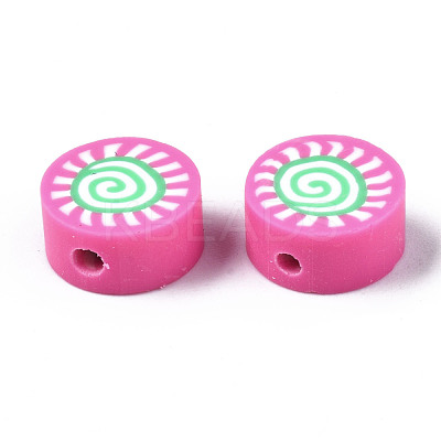 Handmade Polymer Clay Beads CLAY-N008-037G-1