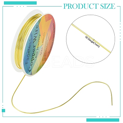 Copper Jewelry Wire X-CWIR-CW1mm-28-1