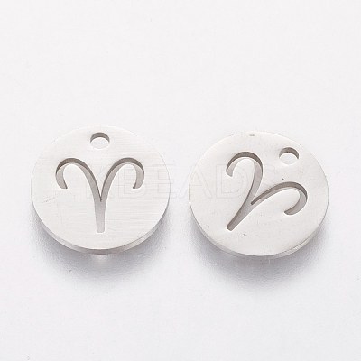 Non-Tarnish 304 Stainless Steel Charms STAS-Q201-T095-1-1