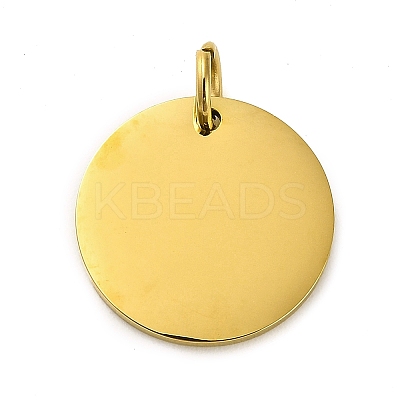 304 Stainless Steel Pendants STAS-L022-112G-1