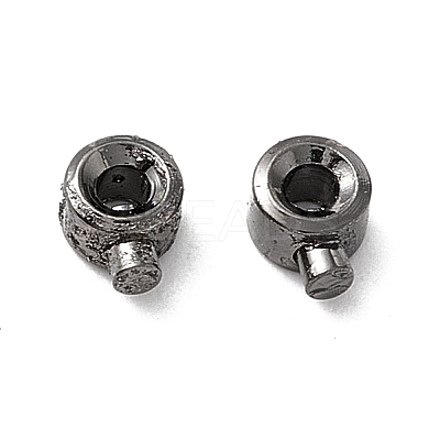 Brass Crimp Beads KK-E280-01B-1