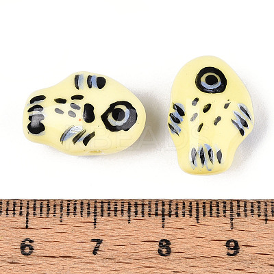 Handmade Porcelain Beads PORC-T133-09-1