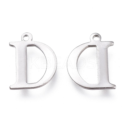 Tarnish Resistant 304 Stainless Steel Charms STAS-H112-D-P-1