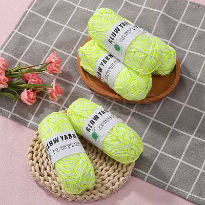 Luminous Two Tone Polyester Yarns OCOR-SZ0002-09A-1