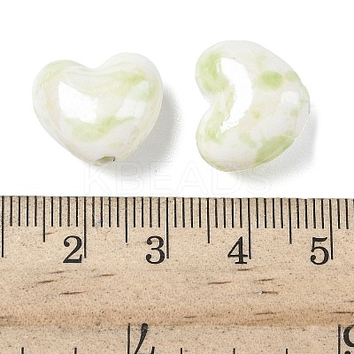 Glazed Porcelain Beads PORC-K003-04B-1