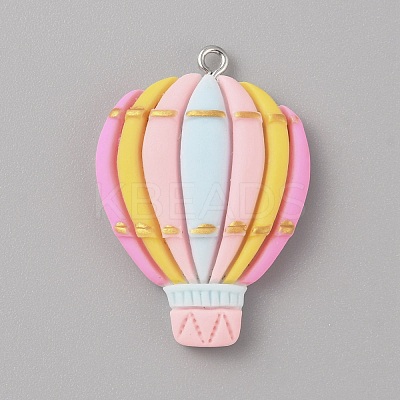 Opaque Resin Pendants RESI-CJC0011-32C-01-1