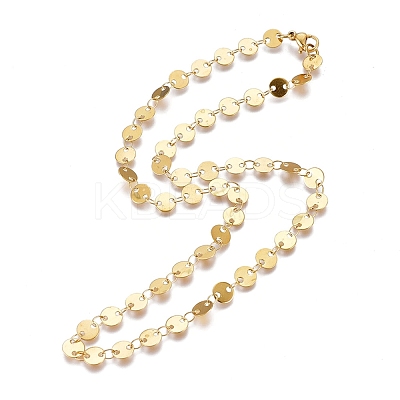 304 Stainless Steel Link Chains Necklaces NJEW-I238-14B-G-1