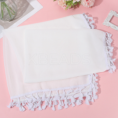 Polycotton Chiffon Skirt Accessories AJEW-WH20077-044C-1