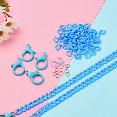DIY Masks/Glass Chains Making Kits DIY-YW0002-74A-1