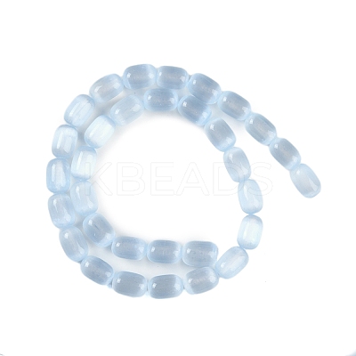 Natural Selenite Beads Strands G-F750-12-1