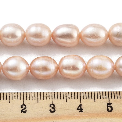 Natural Cultured Freshwater Pearl Beads Strands PEAR-P062-13D-1