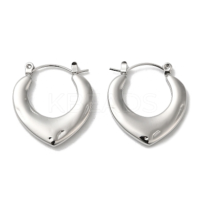Non-Tarnish 304 Stainless Steel Hoop Earrings for Women EJEW-Z026-20P-1