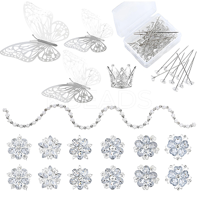 DIY Flower Bouquet Decoration Kits DIY-SP0006-58S-1