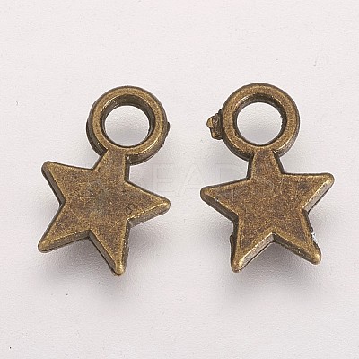 Tibetan Style Alloy Charms LS-TIBEP-A123046-AB-FF-1