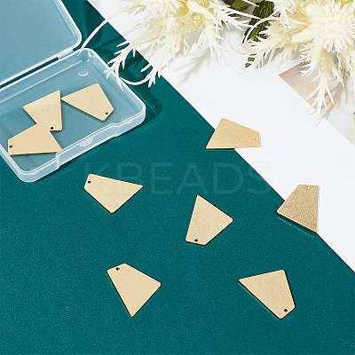 10Pcs Brass Pendants KK-FH0002-59-1