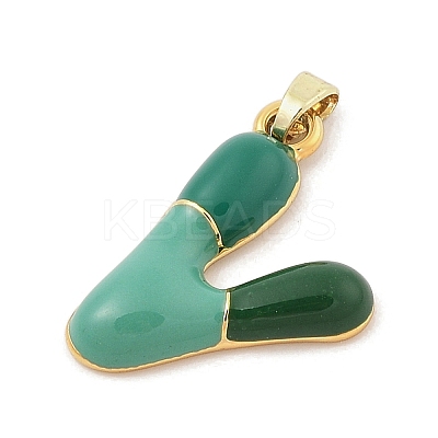 Alloy Enamel Pendants ENAM-S023-01G-V-1