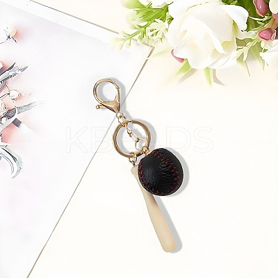 DIY Leather Keychain Making Kits AJEW-WH20020-345G-15-1