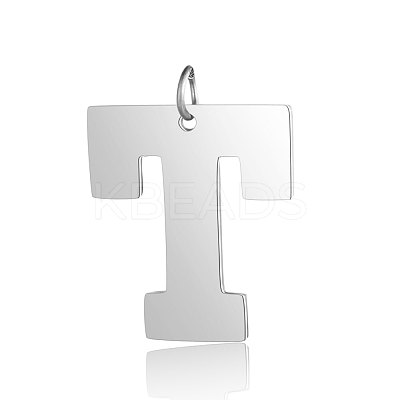 Tarnish Resistant 201 Stainless Steel Pendants STAS-S105-T585S-T-1