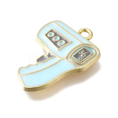 Medical Theme Alloy Enamel Pendants FIND-G090-02E-02-1