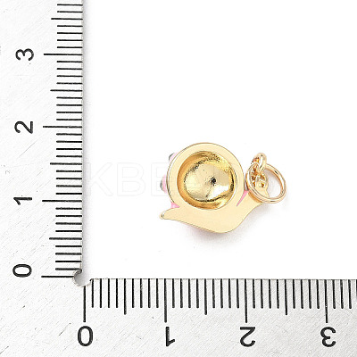 304 Stainless Steel Enamel Charms LS-STAS-A131-03B-G-1