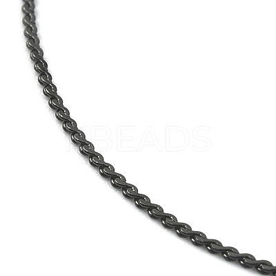304 Stainless Steel Serpentine Chain Bracelets BJEW-D020-01EB-1