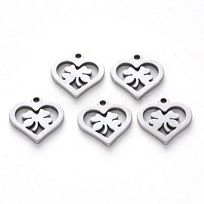 Non-Tarnish 201 Stainless Steel Charms X-STAS-N092-82-1