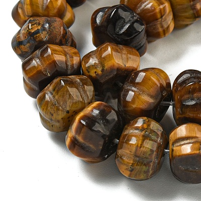 Natural Tiger Eye Beads Strands G-G142-A15-01-1