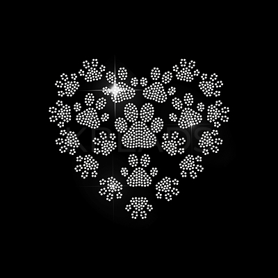 Glass Hotfix Rhinestone DIY-WH0303-194-1