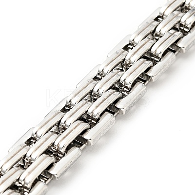Tarnish Resistant 201 Stainless Steel Watch Band Bracelets STAS-E165-13P-1